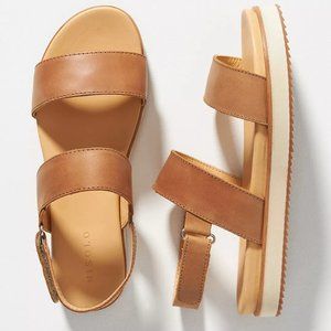 Nisolo Go-To Platform Sandals, Honey, size 7